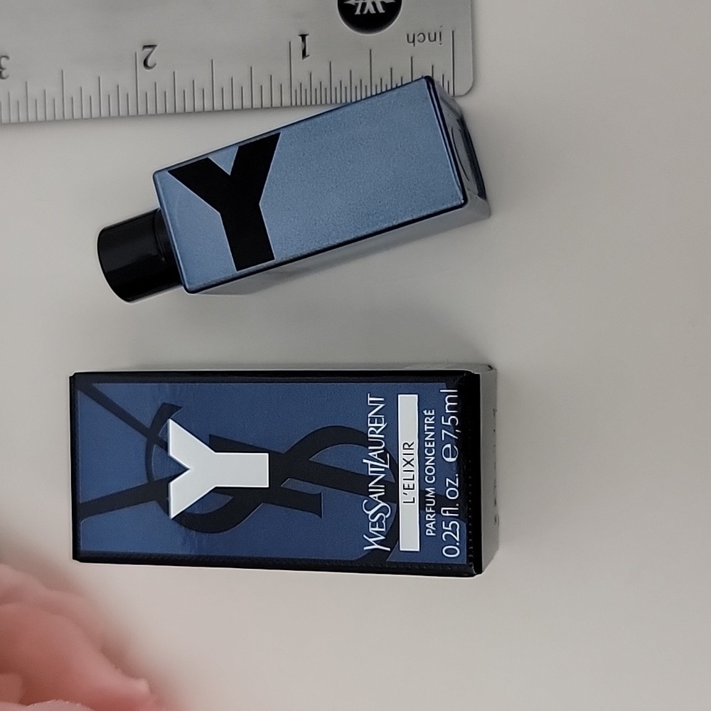 Y L'ELIXIR PARFUM CONCENTRE .25 oz mini SPLASH for MEN BY YSL - Picture 5 of 7